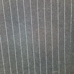 KC SPENCER NEW YORK BLACK WITH SILVER STRIPE SUIT